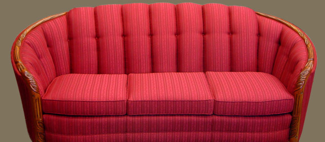 Restored Antique Sofa by Sis Upholstery